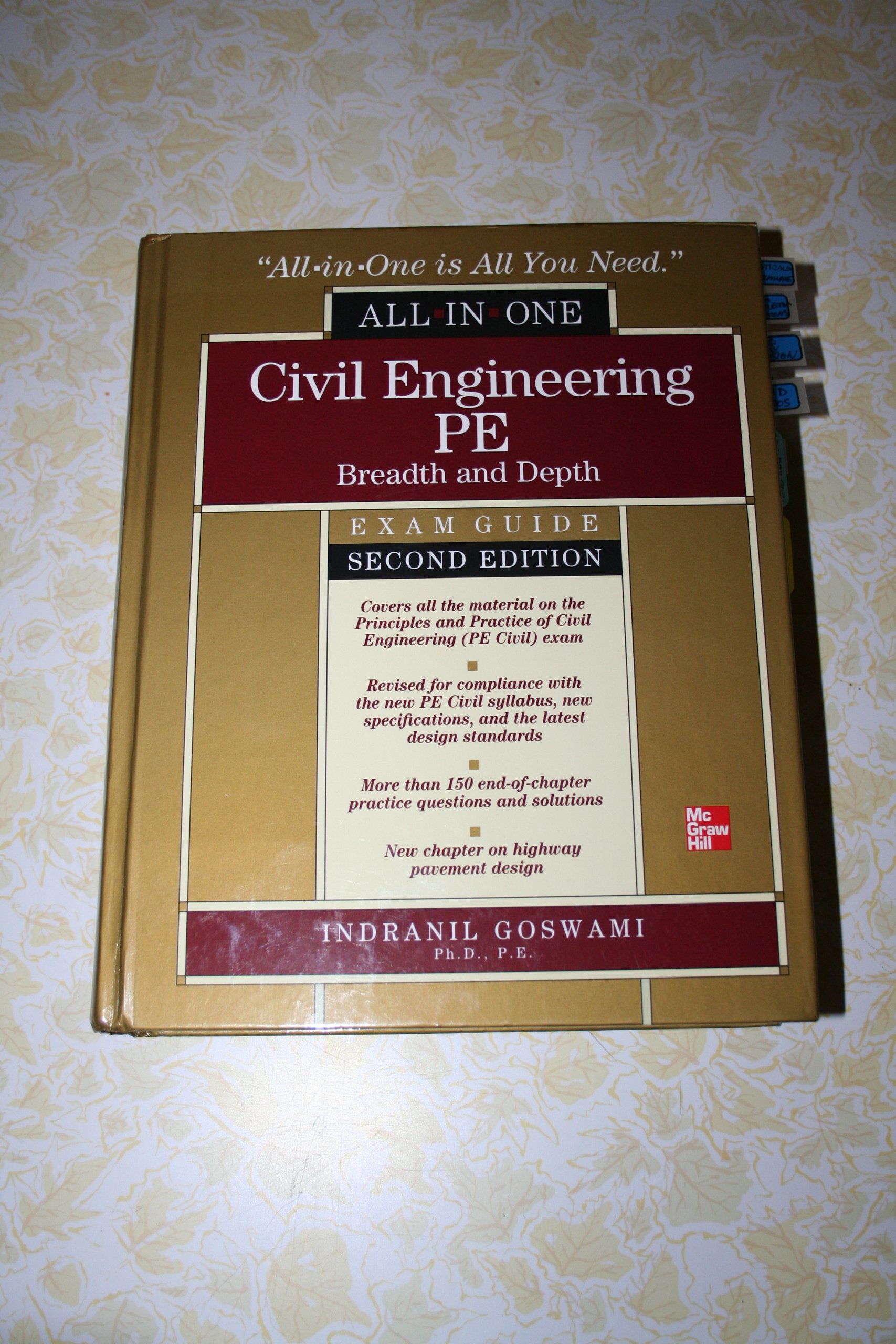 Civil Engineering All-In-One PE Exam Guide: Breadth and Depth, 2nd Edition - Comprehensive Study Book for Professional Engineering License Test Prep & Career Advancement