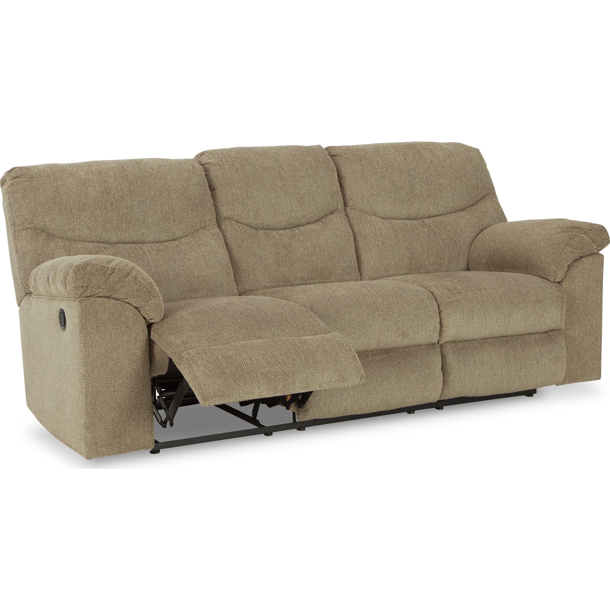 Alphons Reclining Sofa - Modern Comfortable Recliner Couch with Adjustable Backrest for Living Room, Home Theater, and Family Room Relaxation