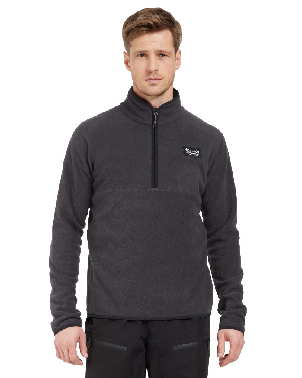 Didriksons Men's Vito Half Zip Sweater - Lightweight Fleece Pullover for Outdoor & Casual Wear - Hiking, Camping & Everyday Comfort