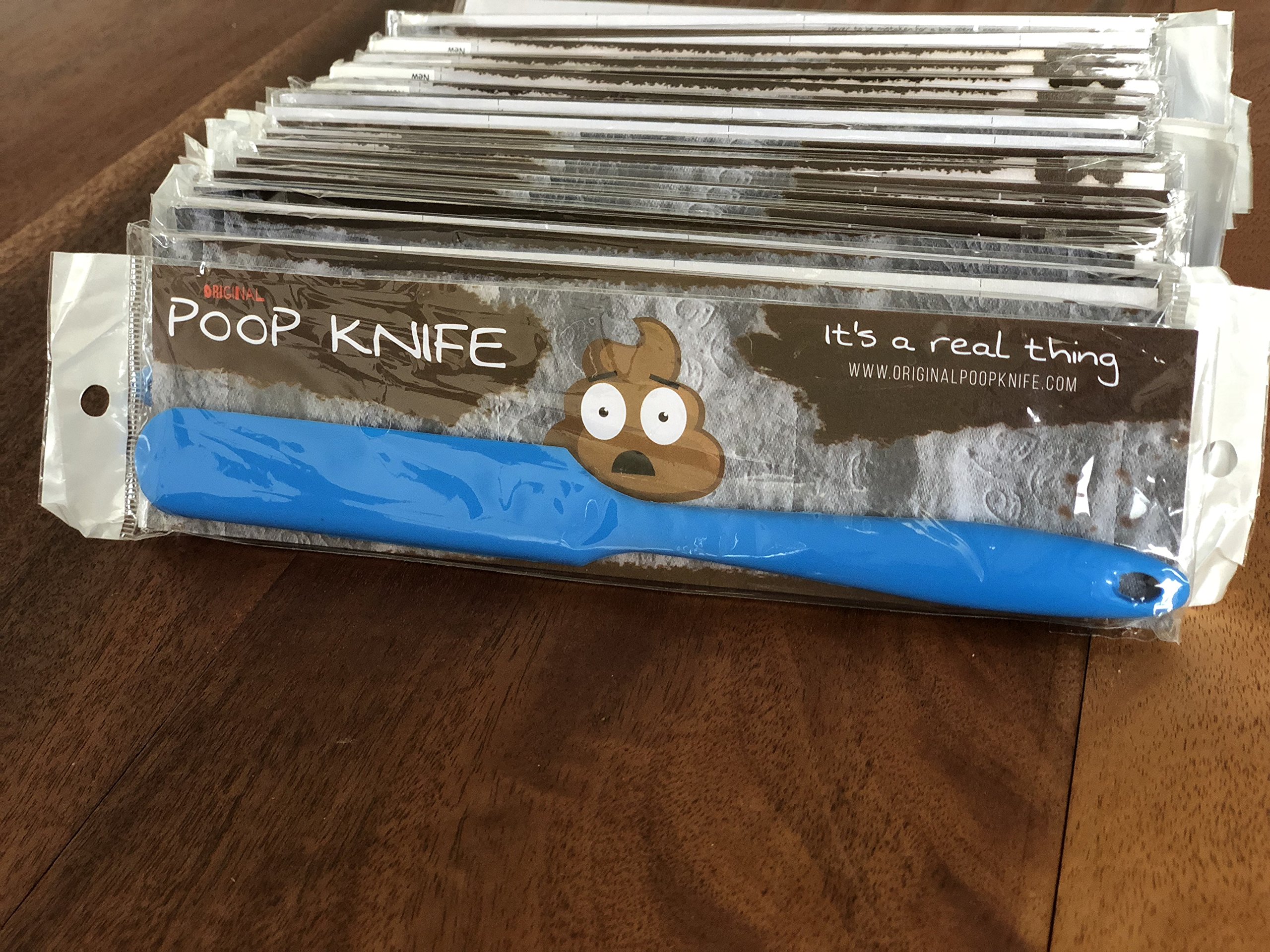 Original Poop Knife - Funny Gag Gift for Pranksters & Bathroom Humor - Perfect for White Elephant Parties & Practical Jokes