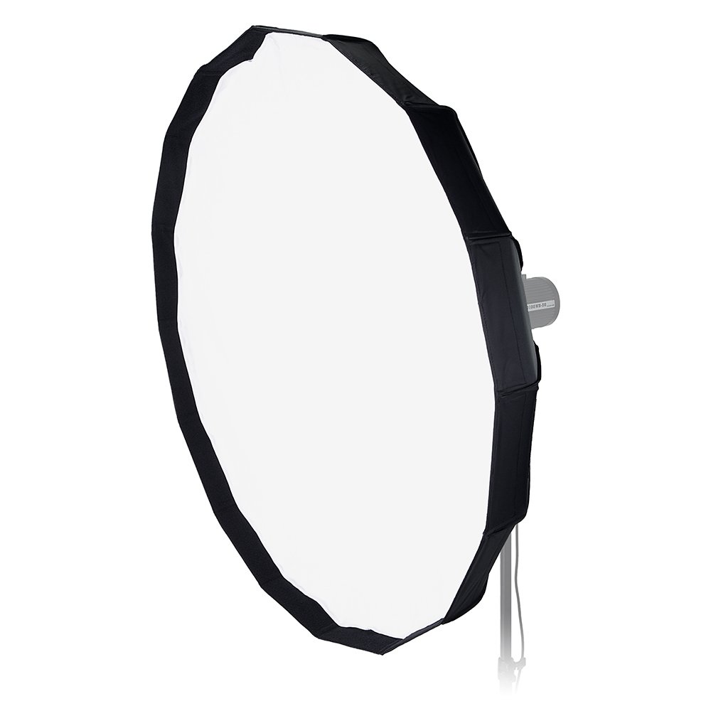 Pro Studio Solutions EZ-Pro 48in (120cm) Beauty Dish Softbox Combo with Multiblitz P Speedring - Collapsible Soft Light Modifier for Strobe, Flash & Monolights - Perfect for Portrait, Fashion & Beauty Photography