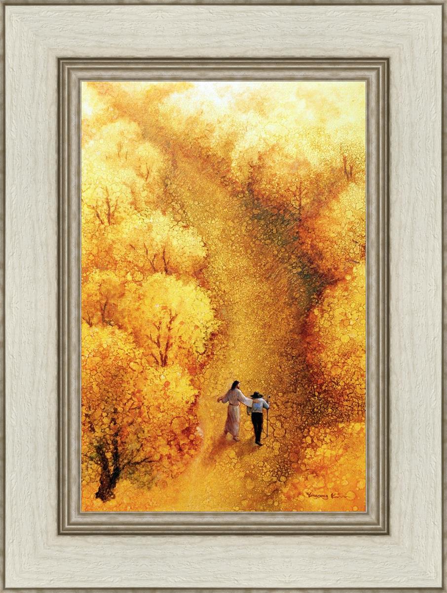 By Your Side - Heartwarming Art Print by Yongsung Kim | Christian Home Decor, Wall Art for Living Room & Bedroom | Perfect Gift for Weddings, Anniversaries & Housewarming