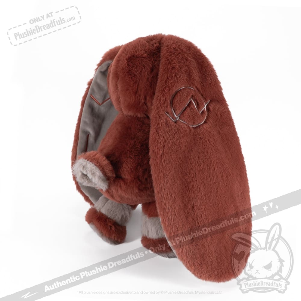 Plushie Dreadfuls Antisocial Personality Disorder Rabbit V2 - Soft Stuffed Animal Toy for Mental Health Awareness, Comfort & Therapy | Perfect Gift for Anxiety Relief, PTSD Support & Emotional Healing