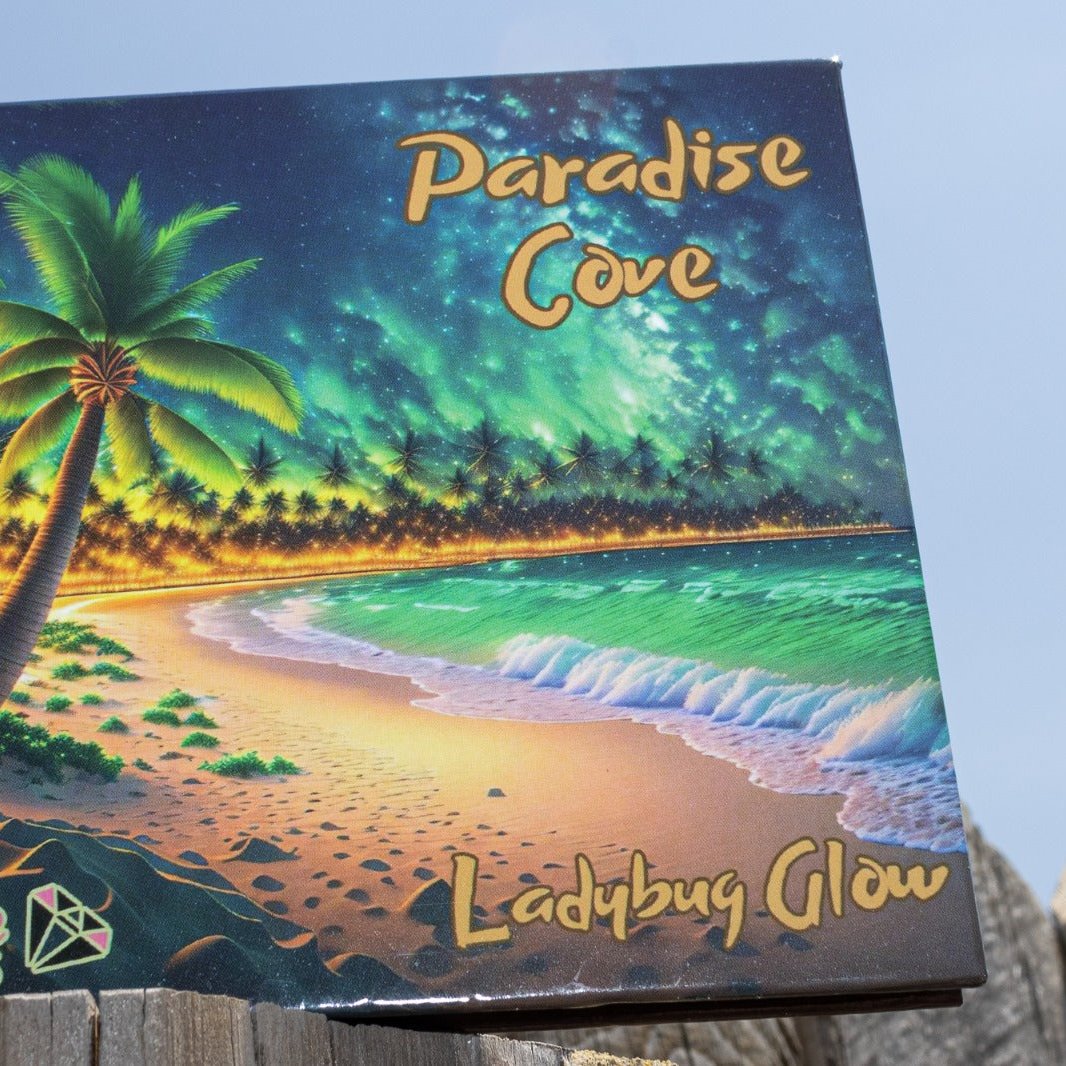 Paradise Cove Eyeshadow Palette - 18 Highly Pigmented Matte & Shimmer Shades for Day & Night Makeup Looks | Perfect for Parties, Weddings & Special Occasions