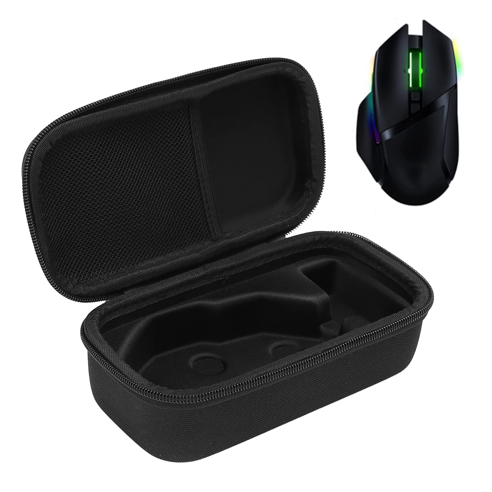 ASHATA Shockproof EVA Hard Shell Gaming Mouse Case - Portable Travel Storage Bag for Computer Mouse | Perfect for Gaming Tournaments, Office Travel & Electronic Accessories Protection
