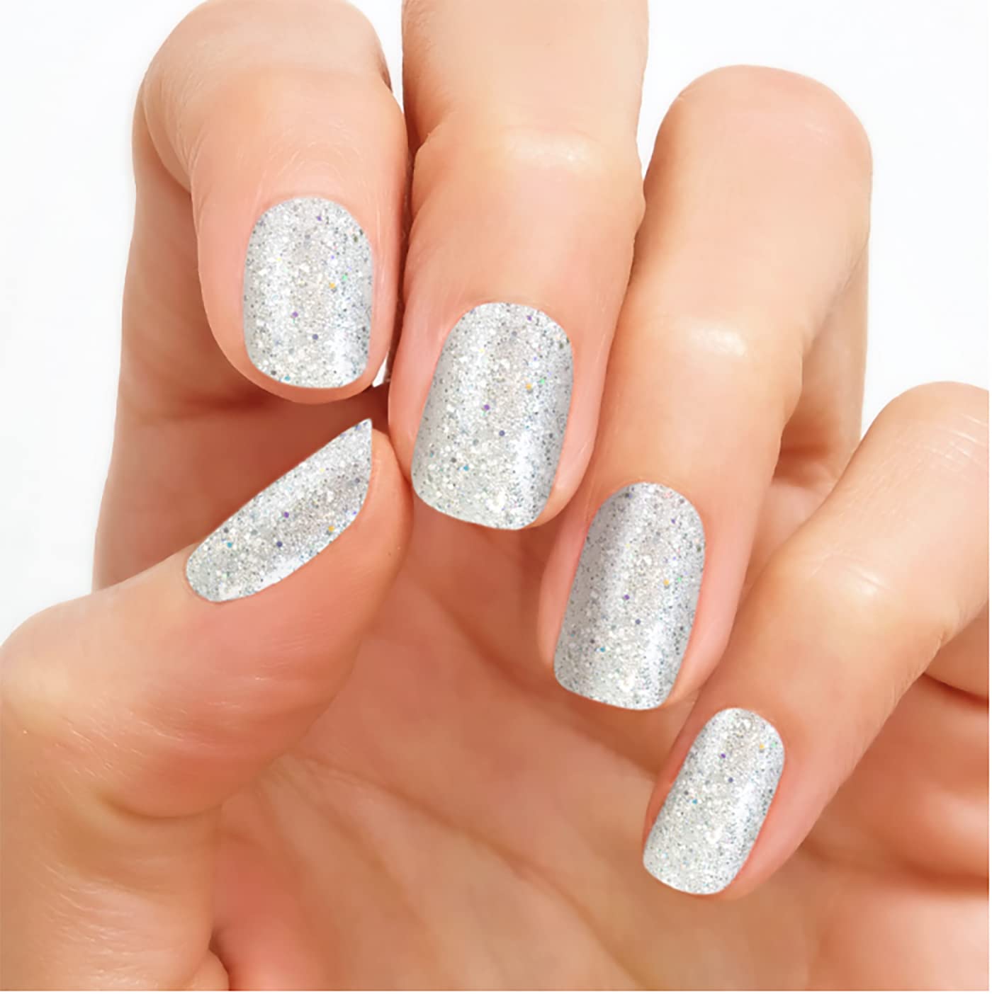 Color Street 'Home Sleet Home' Nail Polish Strips - Easy DIY Nail Art for Home Spa, Parties & Holidays | Long-Lasting Manicure Solution