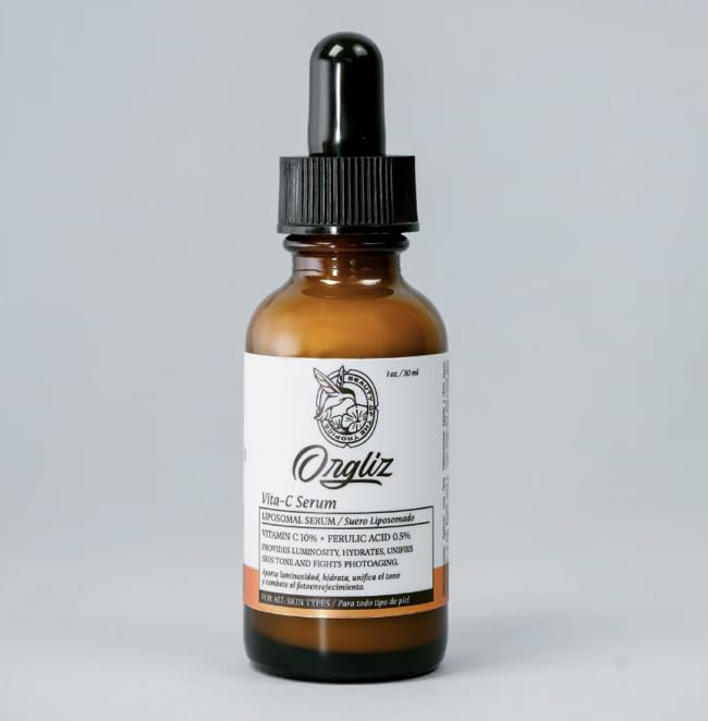 Best Liposomal Vitamin C Serum for Face - Brightening & Anti-Aging Skincare - Day & Night Use for Glowing Skin