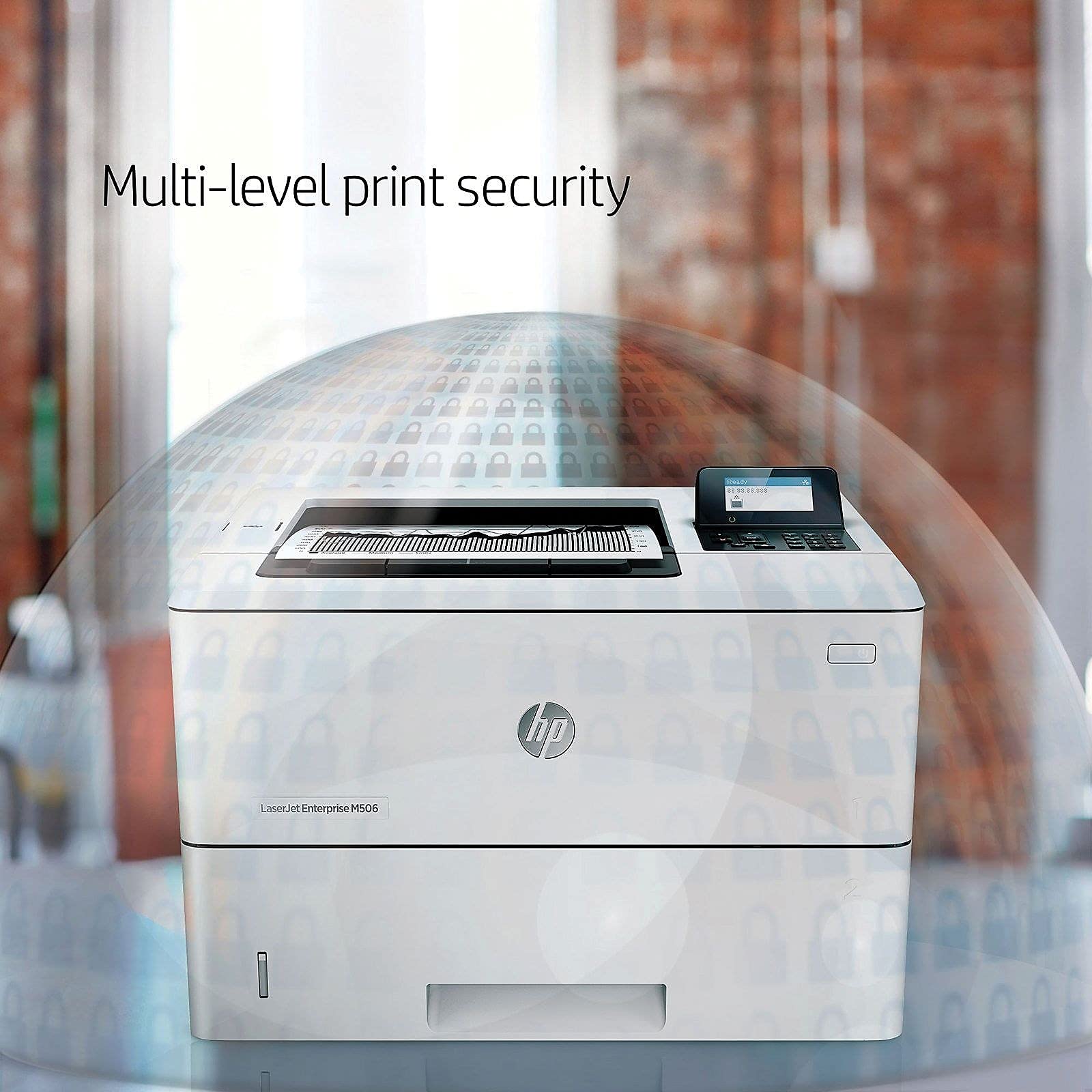 HP LaserJet Enterprise M506n Monochrome Laser Printer (F2A68A) - High-Speed Business Printing for Office & Home Use