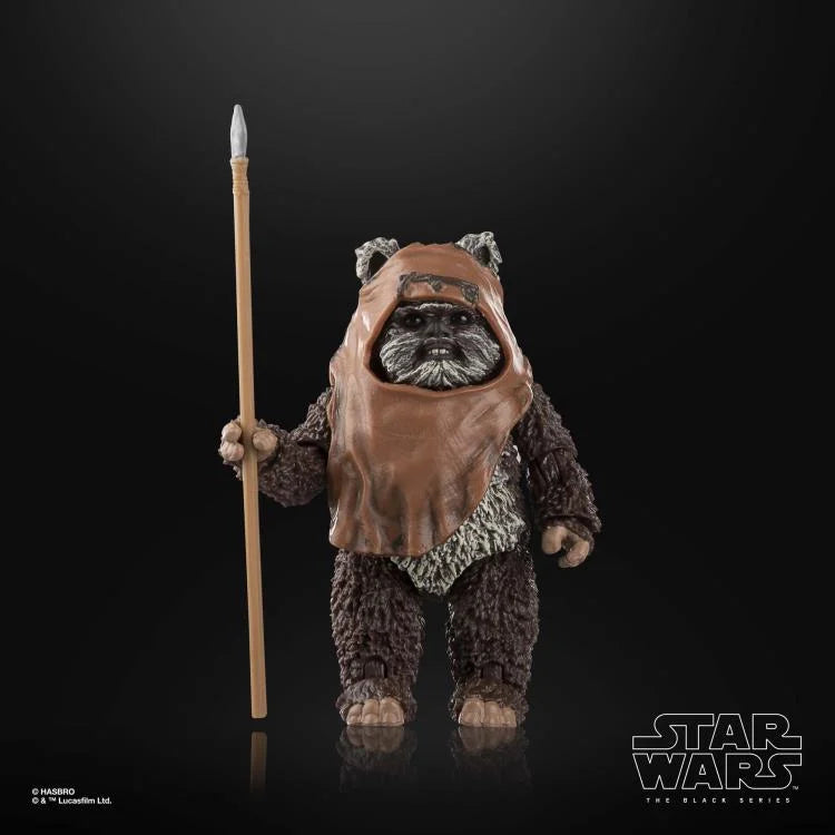 Star Wars The Black Series Wicket W. Warrick Action Figure - Return of the Jedi 6-Inch Collectible Toy for Fans & Display