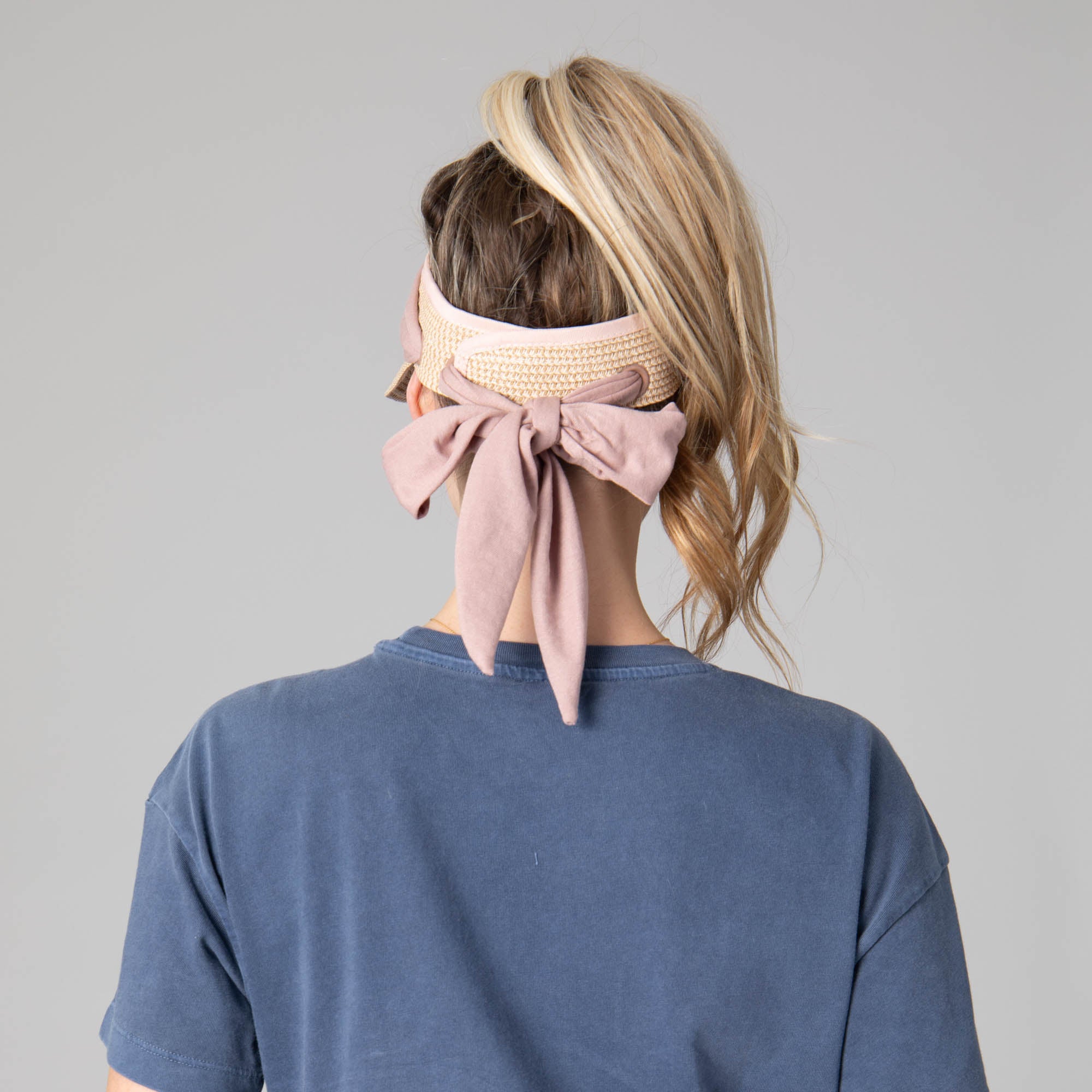 Crew Women's Ultrabraid Visor Hat with Adjustable Wrap-Around Tie - Perfect for Running, Tennis, Golf & Outdoor Activities