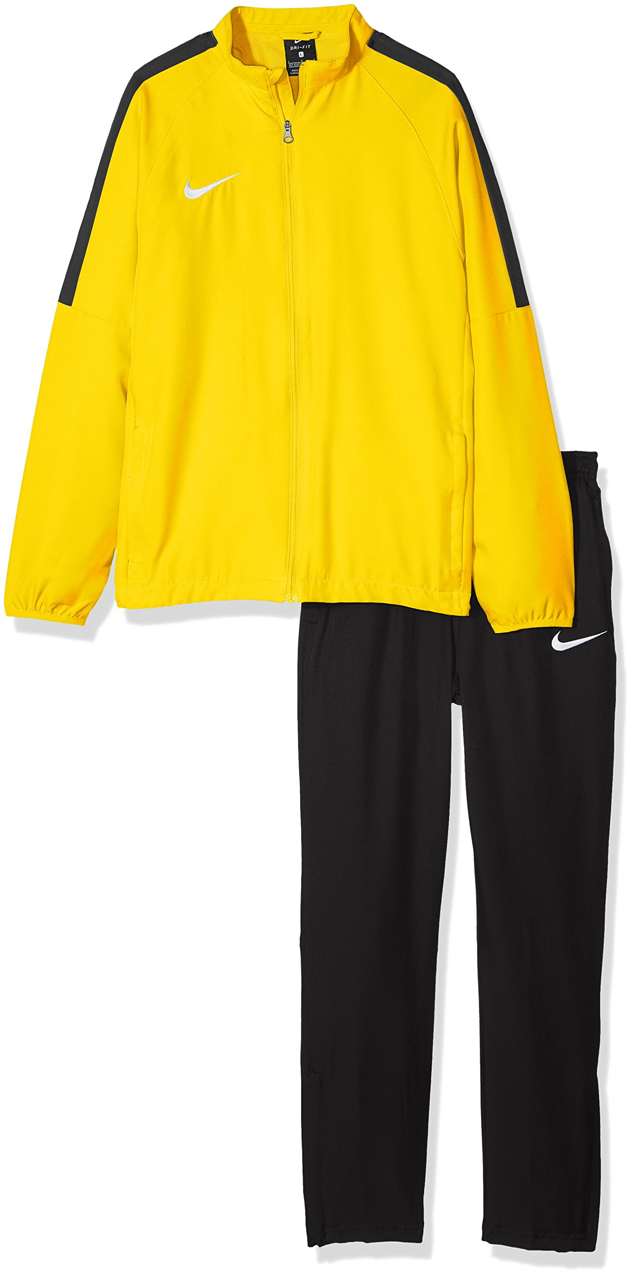 Nike Boys Academy 18 Woven Tracksuit Set - Lightweight Athletic Jogger Pants & Jacket for Kids - Perfect for School, Sports & Casual Wear