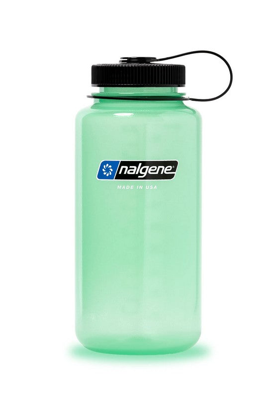 Nalgene 32oz Wide Mouth Water Bottle - BPA Free, Leak Proof & Durable for Outdoor, Gym & Travel | Sustainable Tritan Plastic