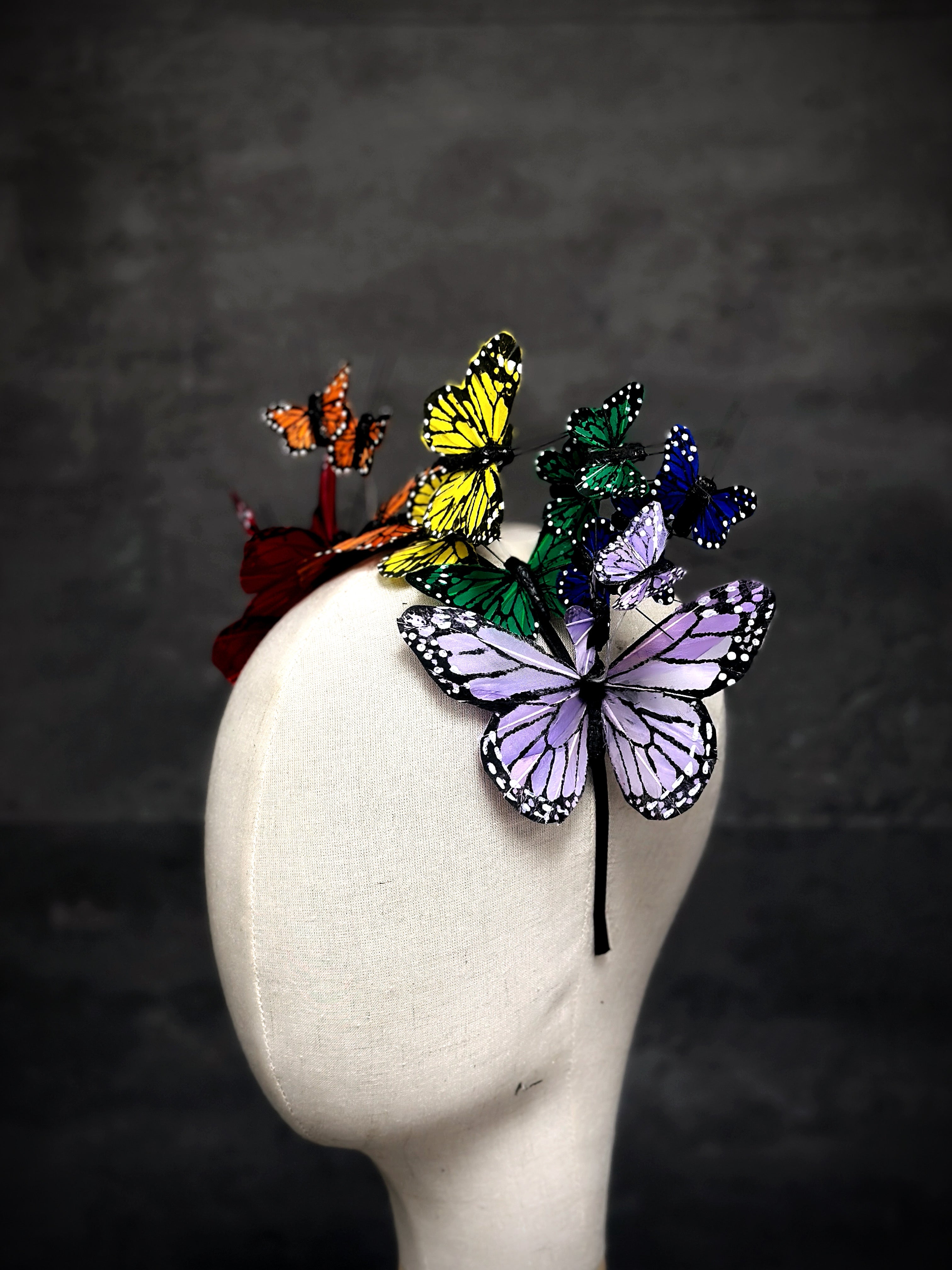 Elegant Soaring Pride Fascinator Hat for Women - Perfect for Weddings, Tea Parties & Derby Events