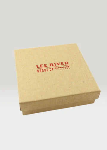 Lee River Leather Séan Tri Fold Wallet for Men - Genuine Leather RFID Blocking Bifold Wallet - Perfect for Everyday Use, Travel & Business