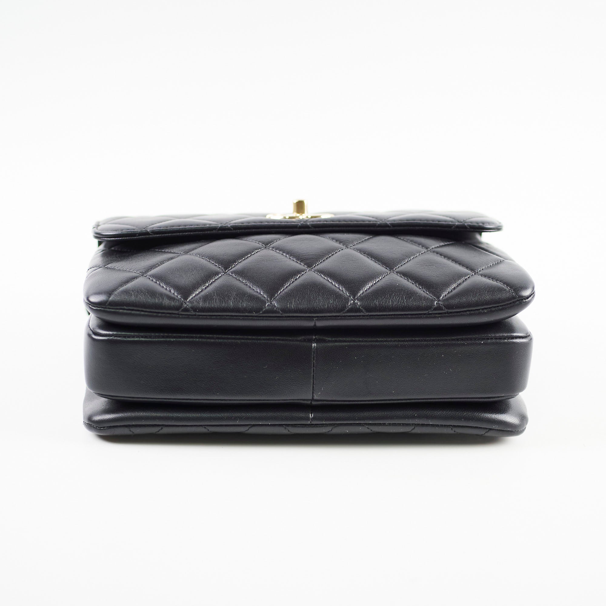 Chanel Small Trendy CC Lambskin Shoulder Bag Black 29 Series - Luxury Designer Crossbody Purse for Women, Perfect for Date Night & Evening Events