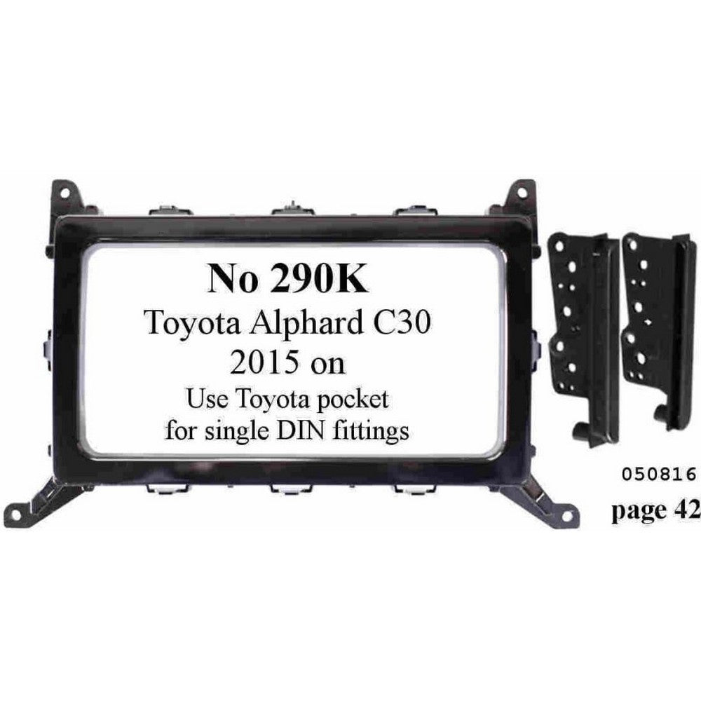 Toyota Alphard Fascia Kit C30 Compatible with 2015 & Newer Models - Perfect for Car Front Bumper Replacement & Customization
