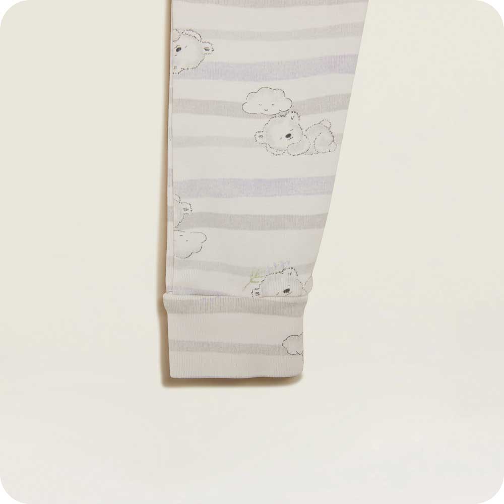 Cozy Marshmallow Bear Pajama Set for Women - Soft Cute Animal Print Sleepwear for Lounge & Bedtime - Perfect for Christmas Gifts, Sleepovers and Relaxing at Home