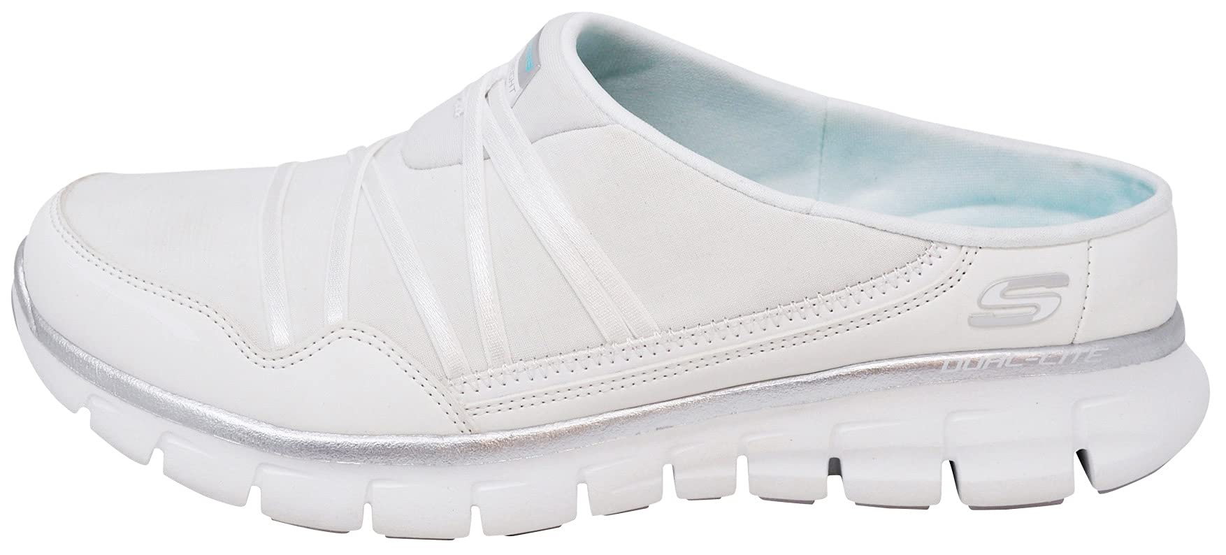 Skechers Sport Women's Air Streamer Slip-On Mule Shoes - Lightweight Comfortable Walking Shoes for Women - Perfect for Casual Wear, Travel & Everyday Use