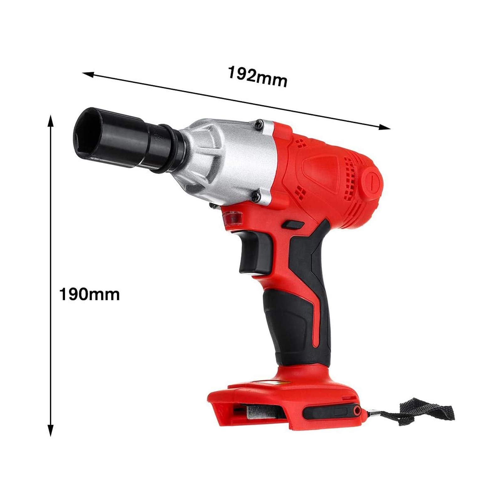 Best Electric Wrench with Lithium Battery - Cordless Power Tool for Woodworking, Construction & DIY Projects | Impact Wrench, Jackhammer & Charging Socket Wrench Kit | Perfect for Home Repair, Automotive Work & Professional Use
