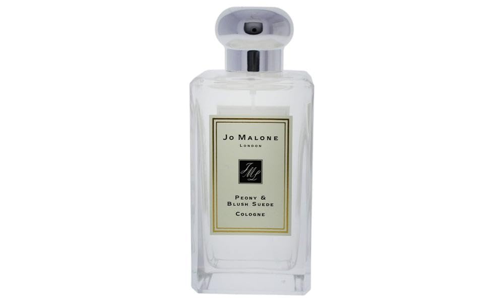 Jo Malone Peony & Blush Suede Cologne Spray for Women - 3.4 oz Floral Perfume | Luxury Fragrance for Date Night, Wedding & Special Occasions