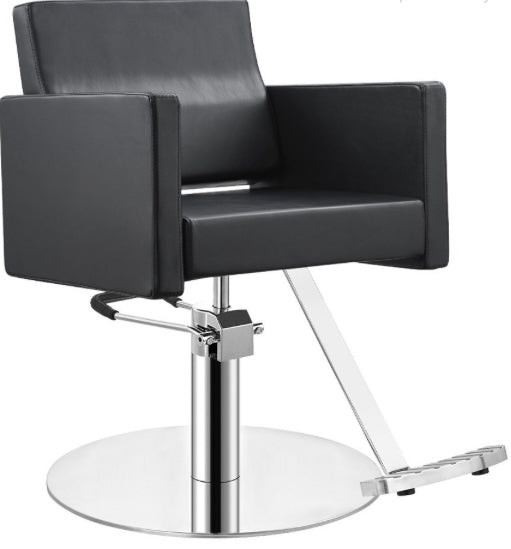 Premium Salon Chair for Hair Styling & Barbering - Adjustable Hydraulic Stylist Chair with Headrest & Footrest - Perfect for Salons, Barbershops & Home Use