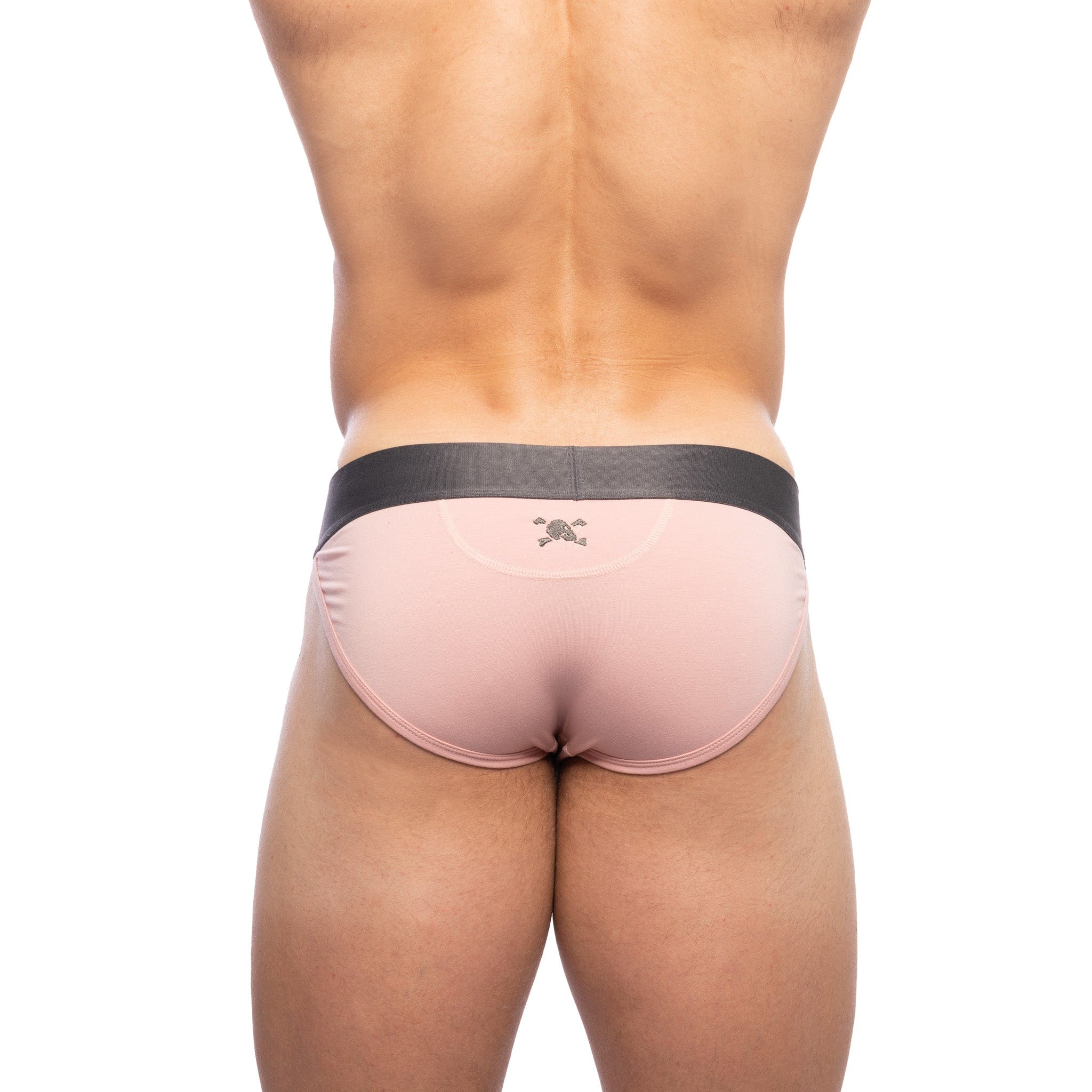 Just the Bones Sport Brief Pink - Comfortable Women's Underwear for Yoga, Gym & Active Lifestyle
