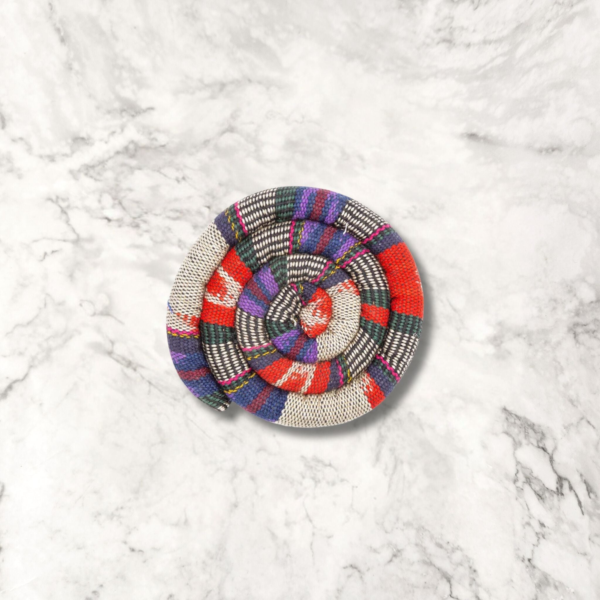 Premium Small Spiral Spiced Trivet - Heat Resistant Kitchen Decor for Hot Pots, Pans & Dishes - Perfect for Dining Tables, Countertops & Holiday Serving