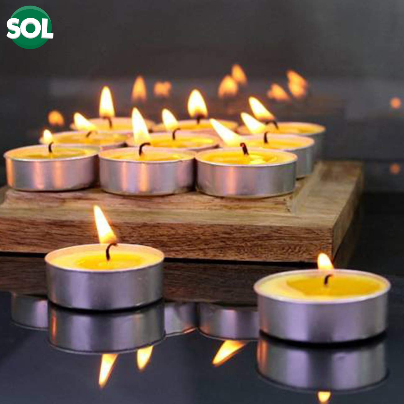60-Pack Mixed Scented Tea Light Candles - Fresh Berries, Lavender, Peach, Vanilla & Mountain Spring Aromas | Long-Lasting Decorative Candles for Home, Romantic Evenings, Weddings & Spa Relaxation (60 Count)