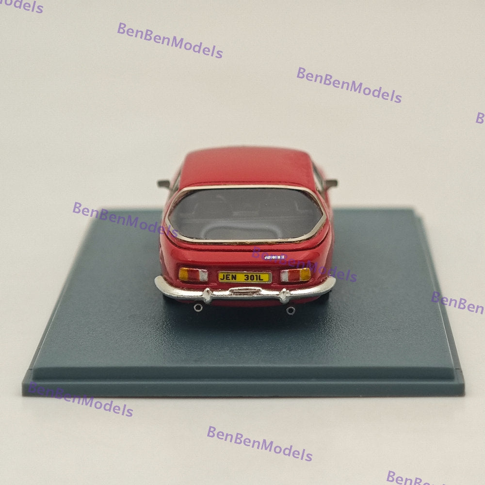 1/87 NEO SCALE MODELS Jensen Interceptor III Resin Diecast Car - Limited Edition Red Collectible Model for Display, Gifts & Car Enthusiasts - Perfect for Home Office Decor, Car Shows & Model Collections