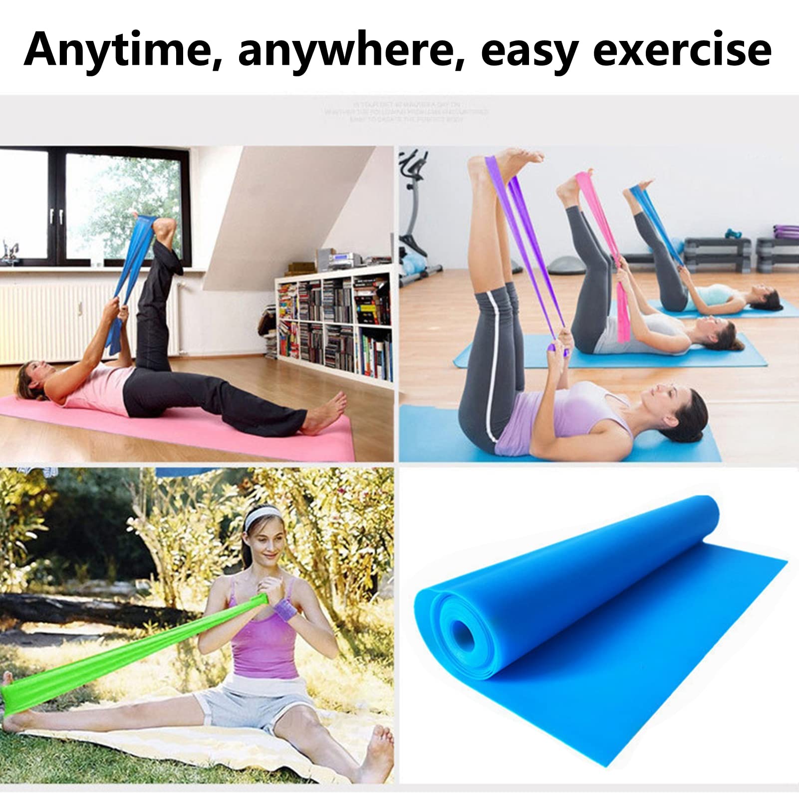Premium Yoga Set for Beginners - Non-Slip Yoga Mat, 2 Yoga Blocks, Exercise Ball & Resistance Band | Complete Home Workout Equipment for Women | Perfect for Yoga, Pilates & Fitness Training