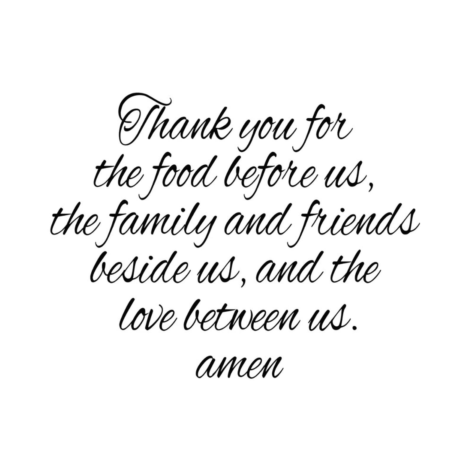 Bible Verse Vinyl Wall Decals - Home Decor Stickers for Kitchen, Bedroom & Office - 22 Inch - Perfect for Dining Room Blessings