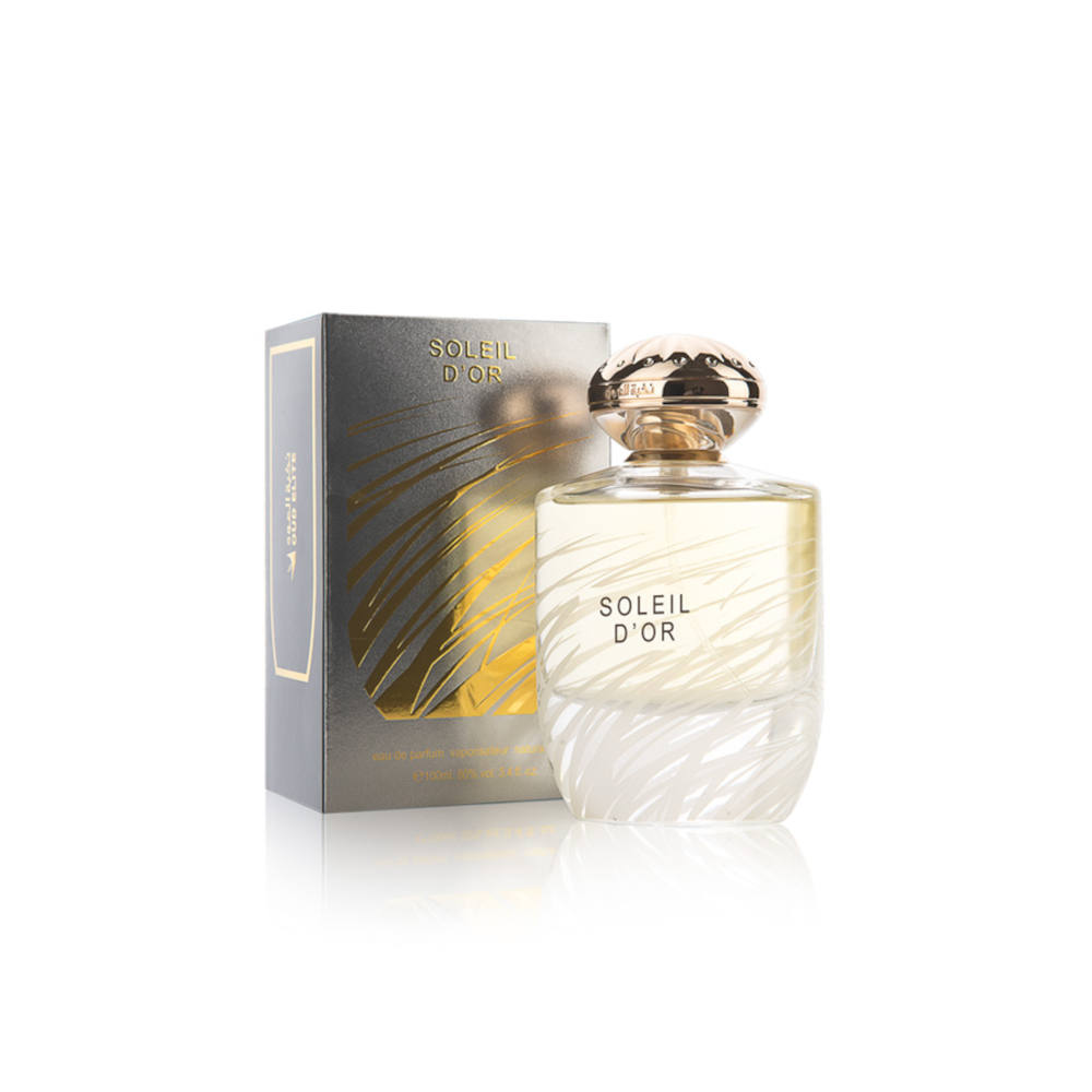 Soleil Gold EDP Perfume for Women - 3.4 oz / 100ml Luxury Floral Fragrance - Perfect for Date Night, Office & Special Occasions