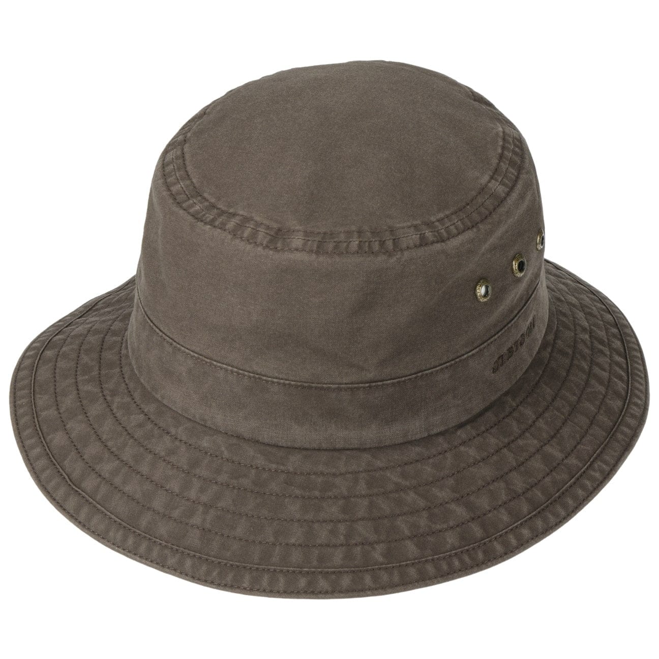 Stylish Stetson Reston Bucket Hat for Men & Women - UV Protection Summer Outdoor Hat for Beach, Hiking, and Travel