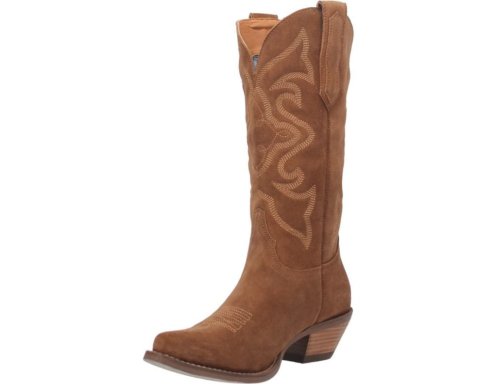 Women's Western Fashion Boots - Camel Color, Size 7.5 | Comfortable Cowgirl Boots for Country Dancing, Rodeo & Everyday Wear