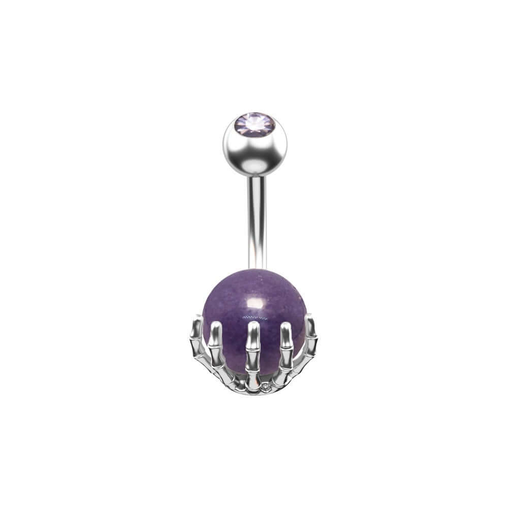 Opal Paw Belly Button Ring - Cute and Stylish Navel Piercing Jewelry for Women | Perfect for Everyday Wear, Parties, and Unique Fashion Statements