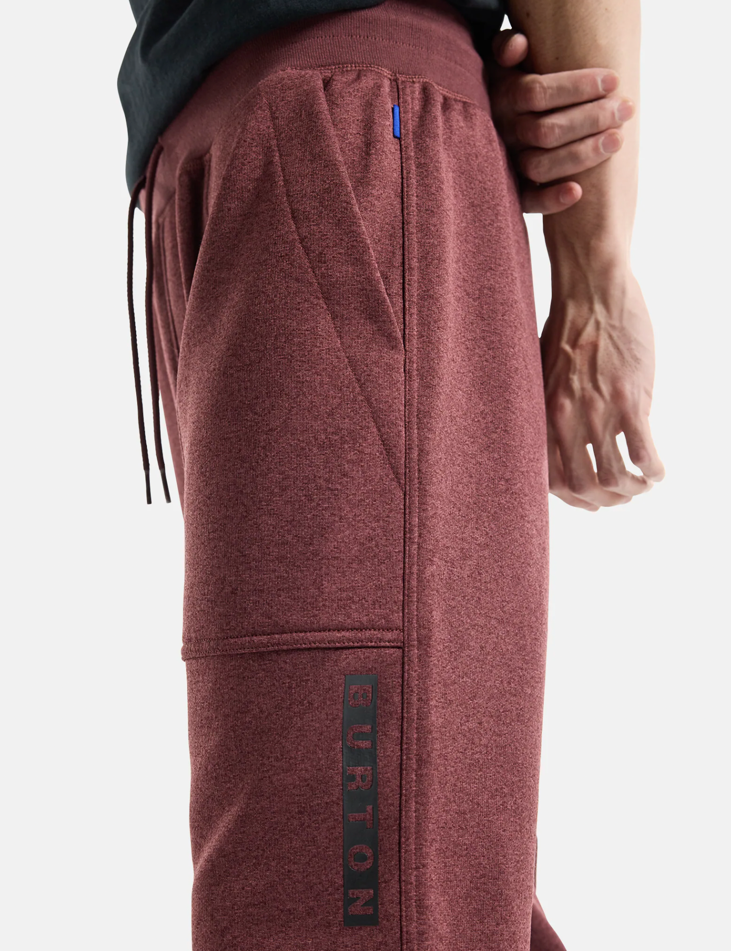 Burton Oak Fleece Track Pants for Men - Soft & Comfortable Jogging Pants for Running, Gym, Lounge & Casual Wear