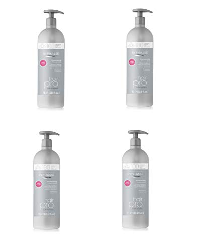 Byphasse Hair Pro Springy Curls Shampoo for Curly Hair - 33.8oz (1L) - Sulfate Free, Hydrating & Volumizing Shampoo for Defined Bouncy Curls - Perfect for Daily Use & Curly Hair Care Routine