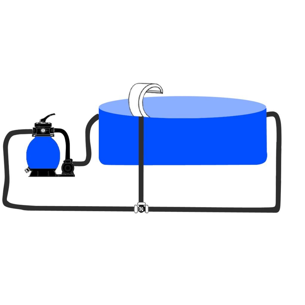 Premium Stainless Steel Pool Waterfall Fountain - 17.7