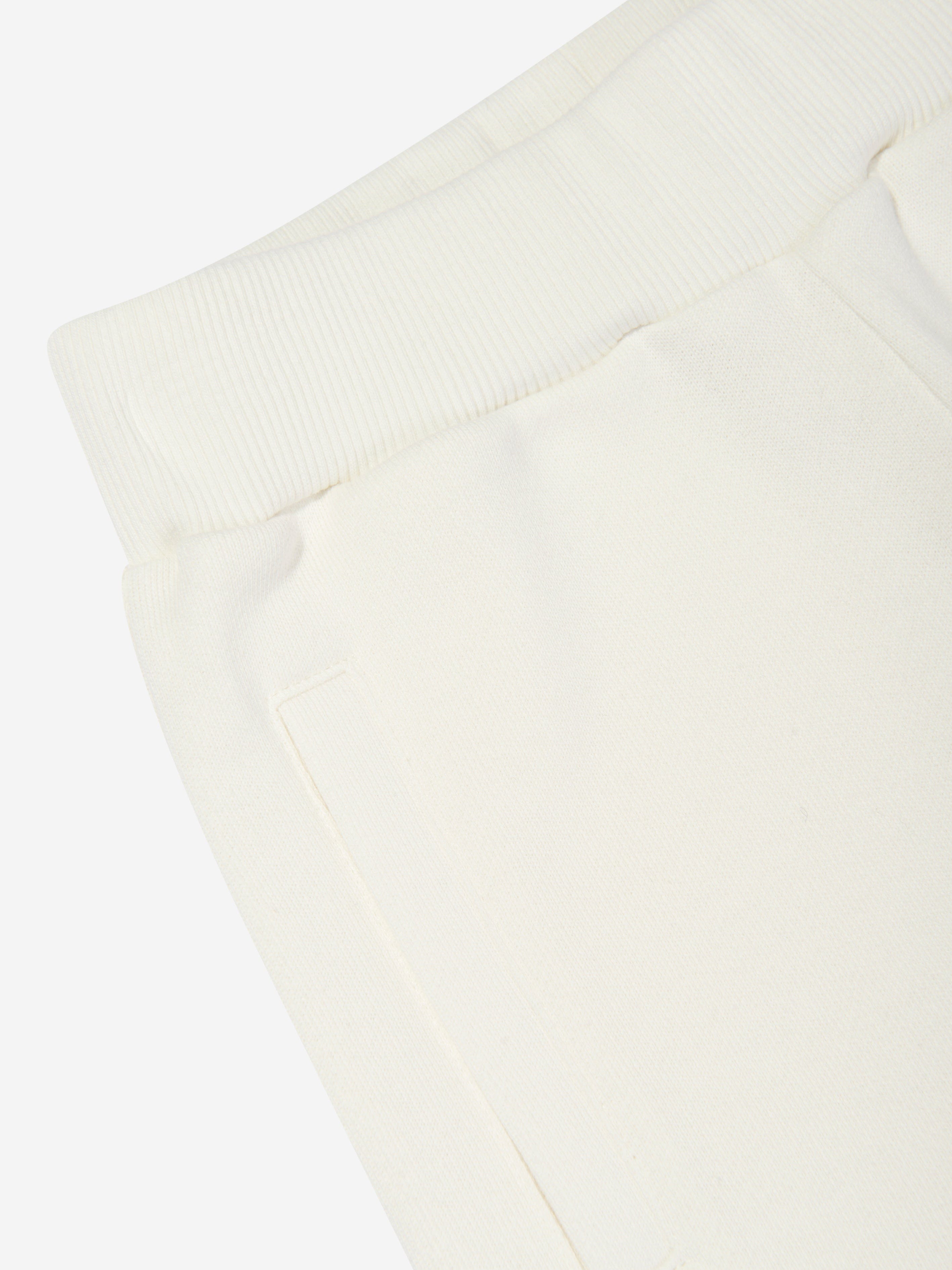 Balmain Kids Logo Joggers in Ivory - Stylish Cotton Jogger Pants for Boys & Girls | Perfect for Casual Wear, School & Playtime