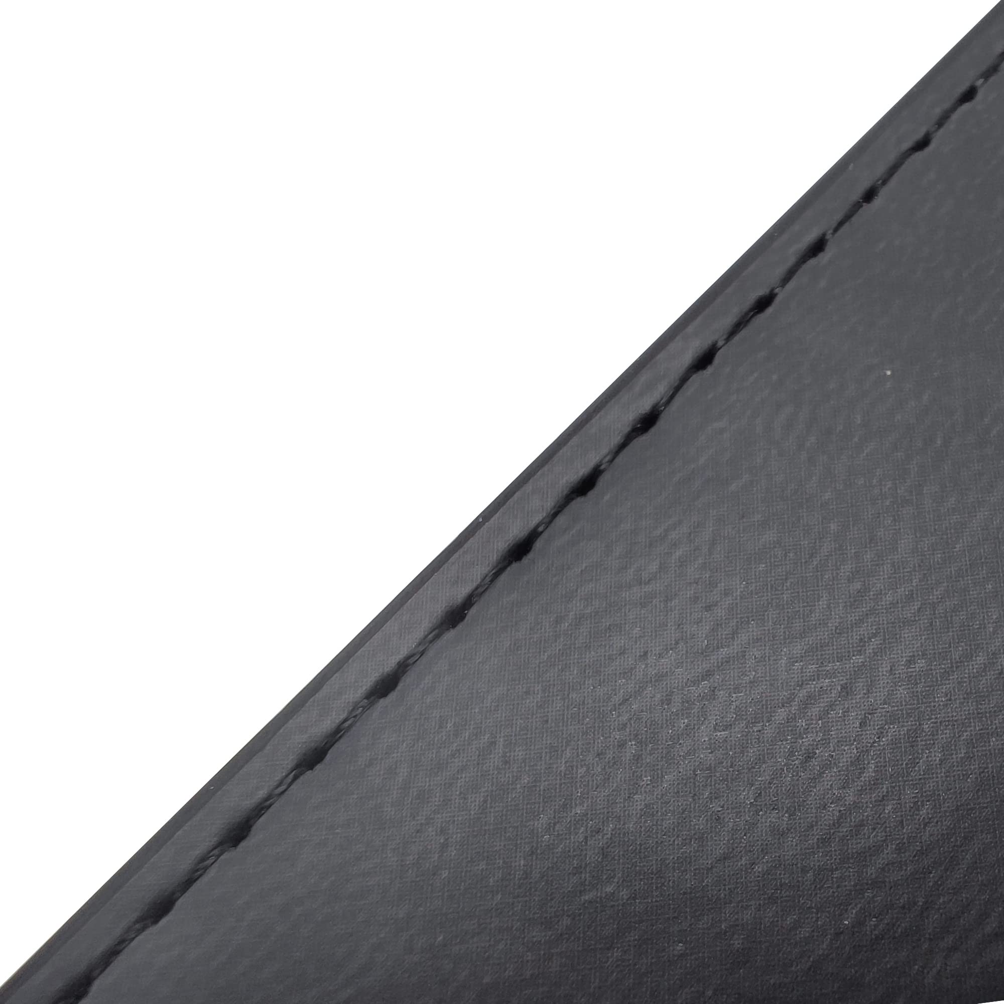 Premium PU Leather Valet Tray Organizer - Handmade Storage for Wallets, Watches, Phones & Keys - Desk Catchall Dish for Office, Entryway or Nightstand - Black (Perfect for Home, Office & Travel Organization)