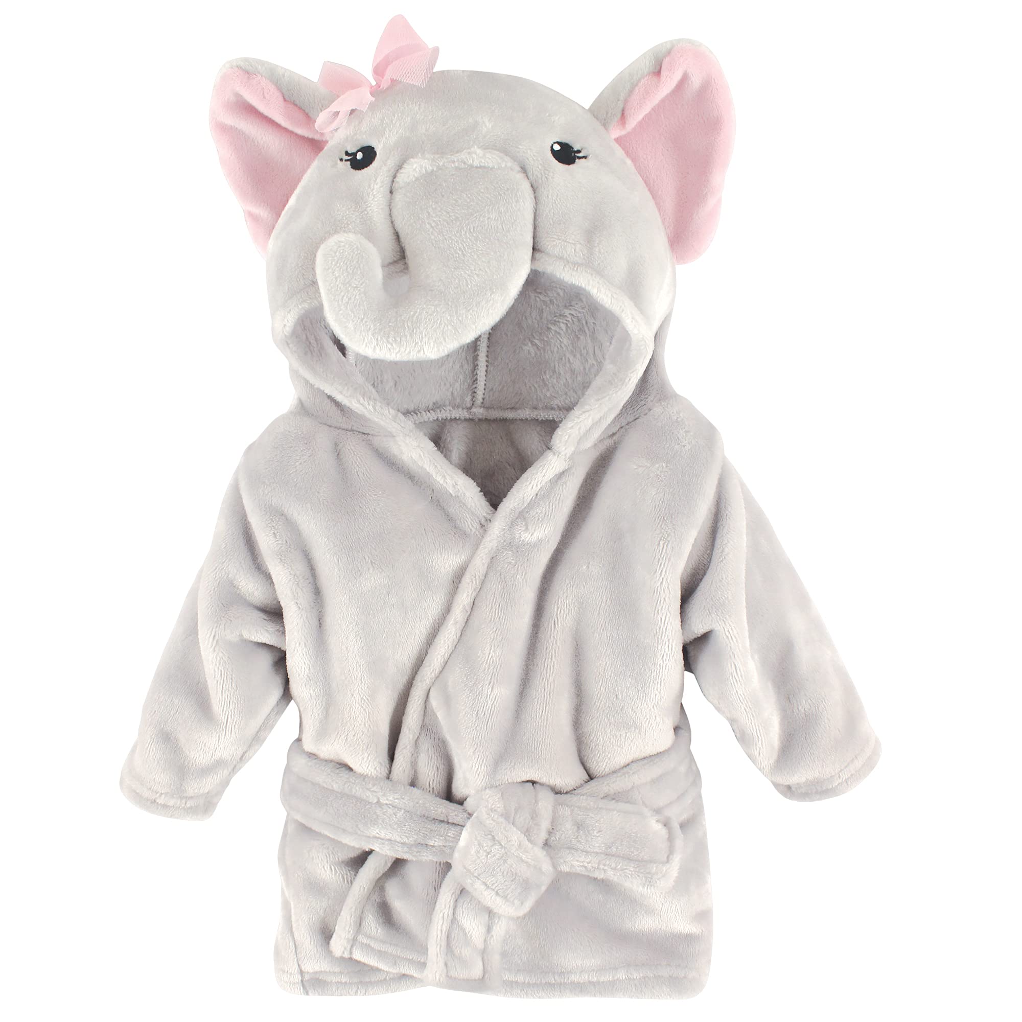 Hudson Baby Unisex Plush Pool & Beach Robe Cover-Up for Baby Girls & Boys - Soft Swimwear Wrap for Toddler Water Play, Beach Trips & Photo Shoots