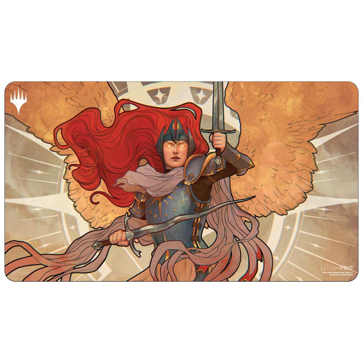 Ultra Pro MTG Murders at Karlov Manor Playmat - Aurelia The Law Above | Durable Non-Slip Tabletop Gaming Mat | Perfect for Magic: The Gathering, Commander & Trading Card Game Tournaments | Collector's Edition Desk Accessory