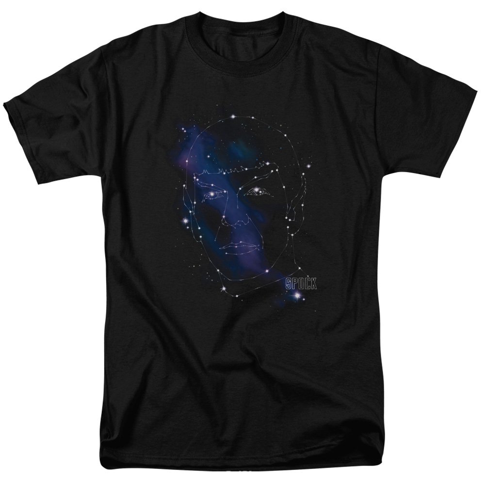Star Trek Spock Constellation Graphic Unisex T-Shirt for Men & Women - Sci-Fi Fan Gift, Cosplay & Casual Wear