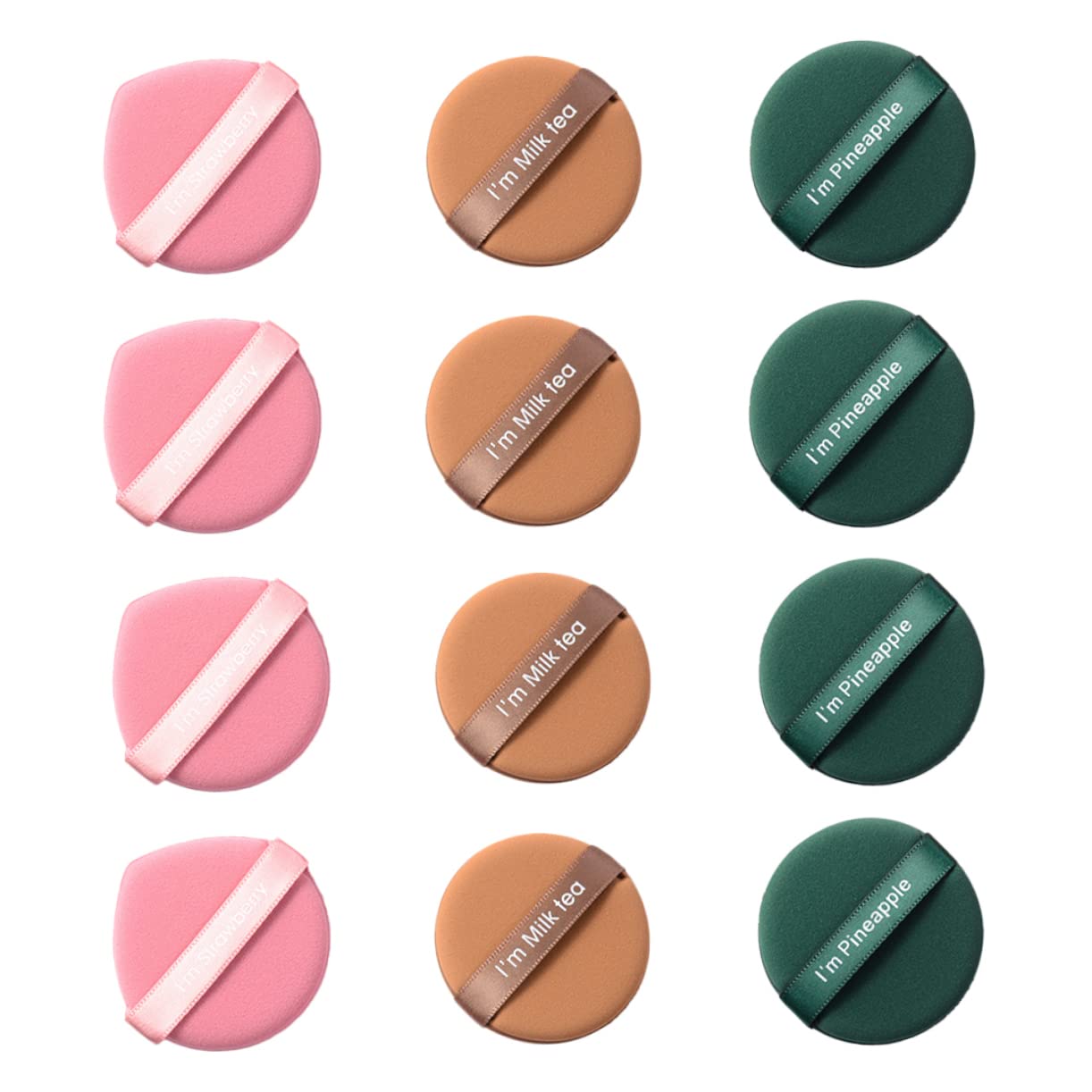 FOMIYES 21pcs Makeup Sponges Set - Premium Powder Puff & Concealer Blending Sponge for Wet & Dry Use - Soft Beauty Sponges for Face & Body Makeup - Perfect for Foundation, Contouring & Everyday Makeup Application