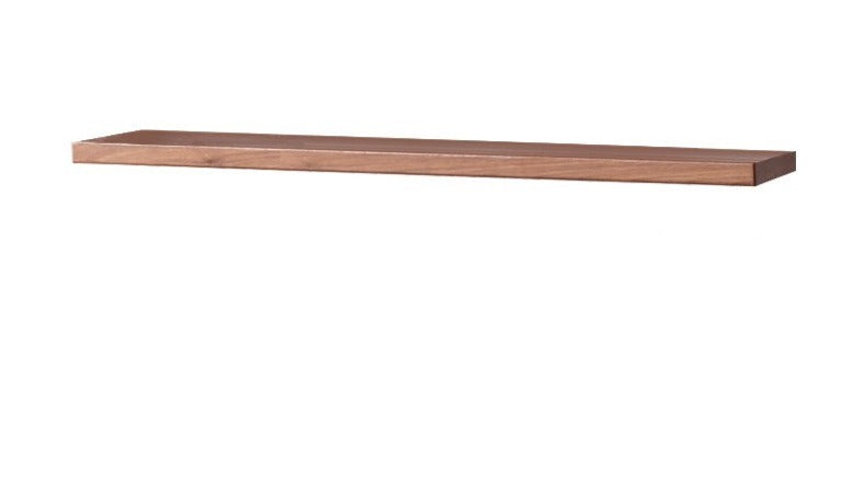 Solid Oak Wood Wall Shelf - Rustic Floating Shelf for Living Room, Bedroom, Kitchen Storage & Decor - Handmade Hanging Wall Rack for Home Organization