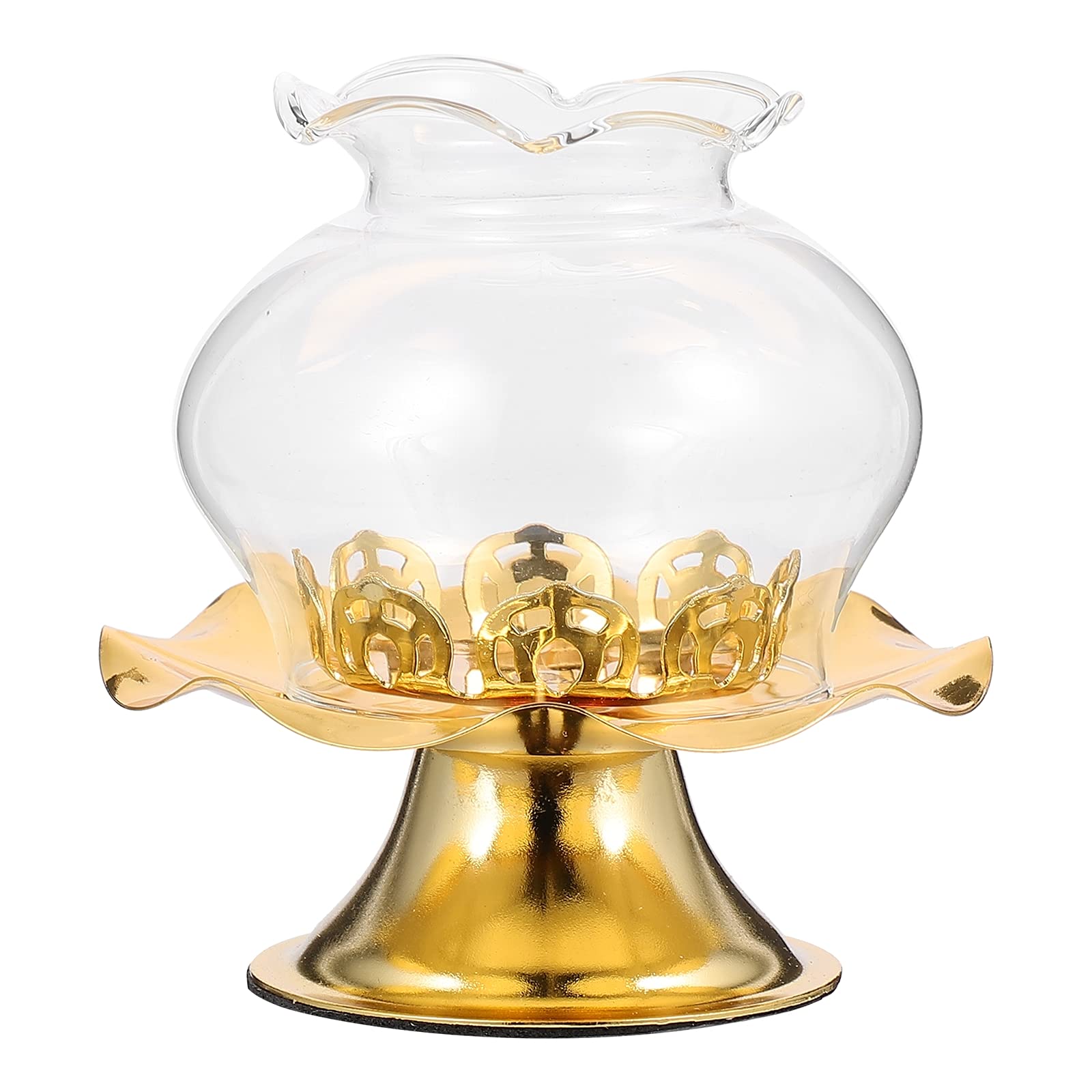LIOOBO 1pc Decorative Candlestick Holder - Elegant Candle Base for Storage & Display - Perfect for Home Decor, Wedding Centerpieces & Romantic Dinner Lighting