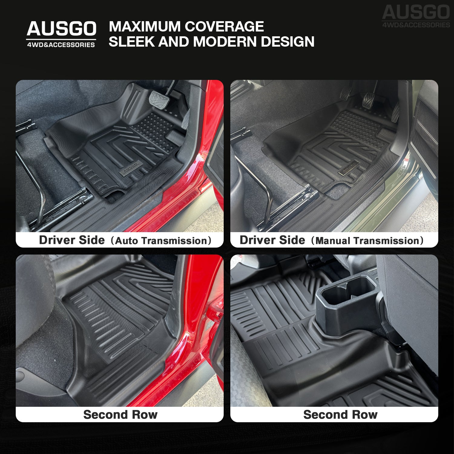 5D Custom Fit Car Floor Mats for Suzuki Jimny XL 5 Door (2023-2024) - All-Weather Protection, Non-Slip Design - Perfect for Off-Roading, Daily Commute & Family Trips