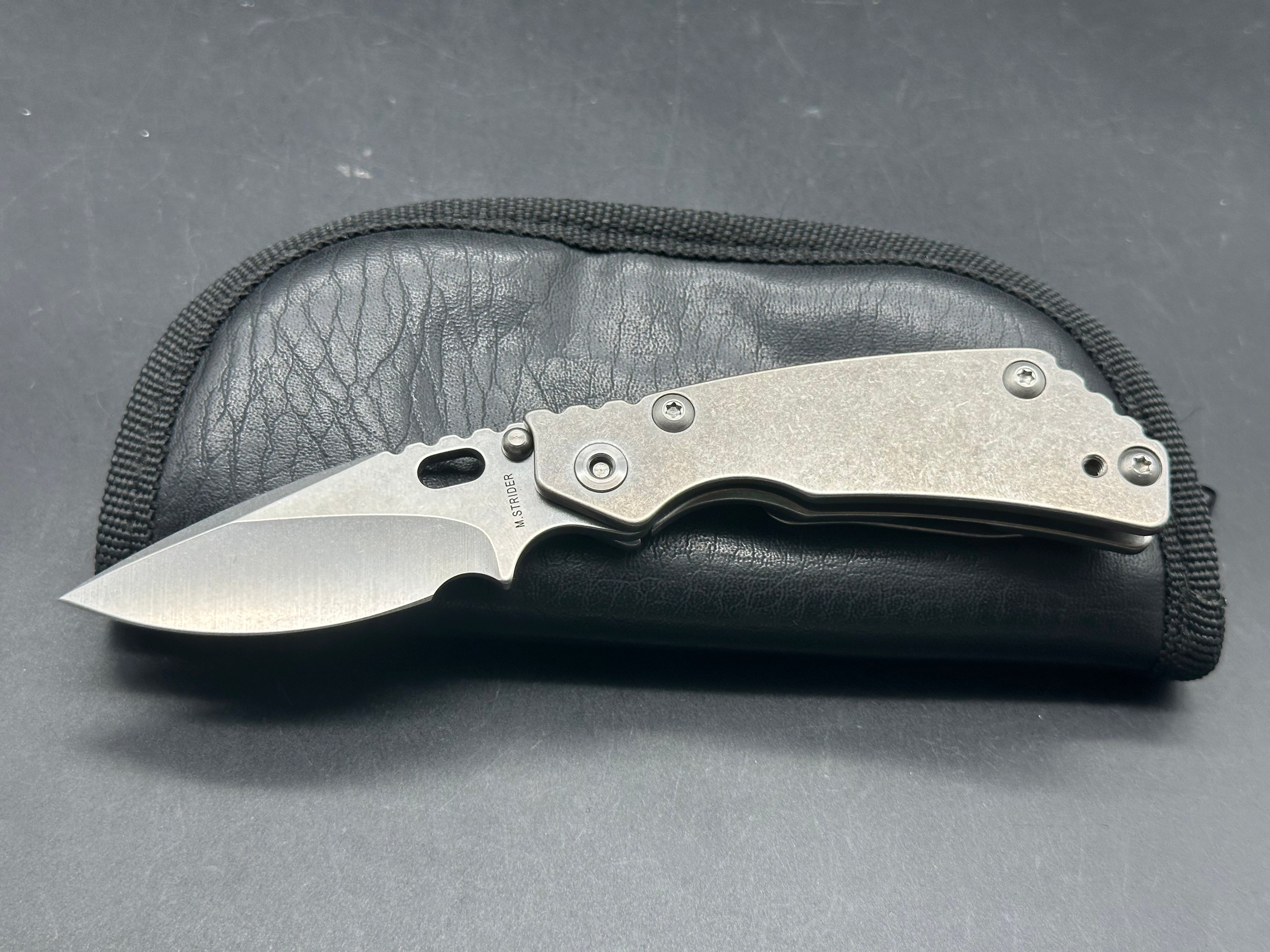 Strider PerT E MagnaCut SW - Premium Tactical Folding Knife for Outdoor, Survival & EDC Use