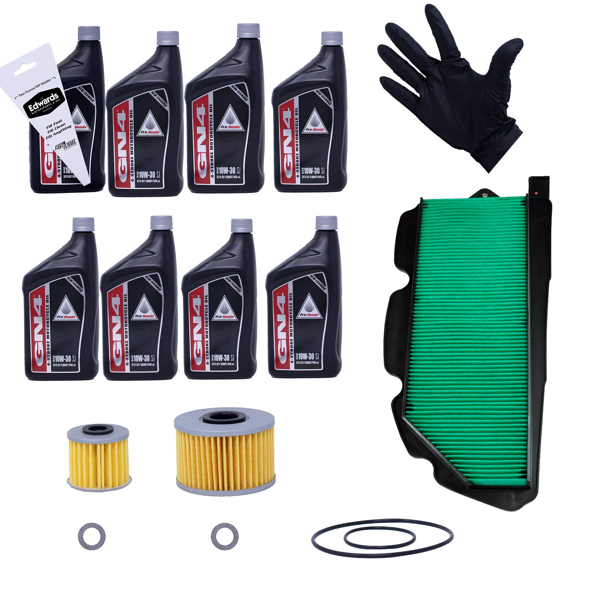 Edwards Oil Change Kit for 2016-2023 Honda Pioneer 1000 - Complete Engine Maintenance Solution for ATV/UTV Off-Road Adventures