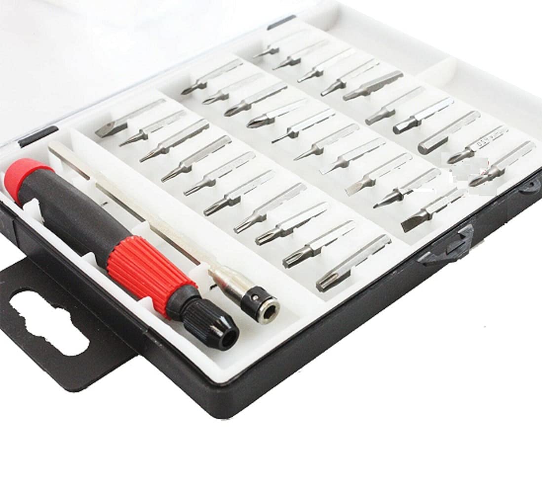 30-Piece Micro Precision Torx & Screwdriver Tool Set with Case - Professional Screwdriver Kit for Electronics, Watches, and Small Appliances Repair - Perfect for DIY, Jewelry Making, and Home Maintenance